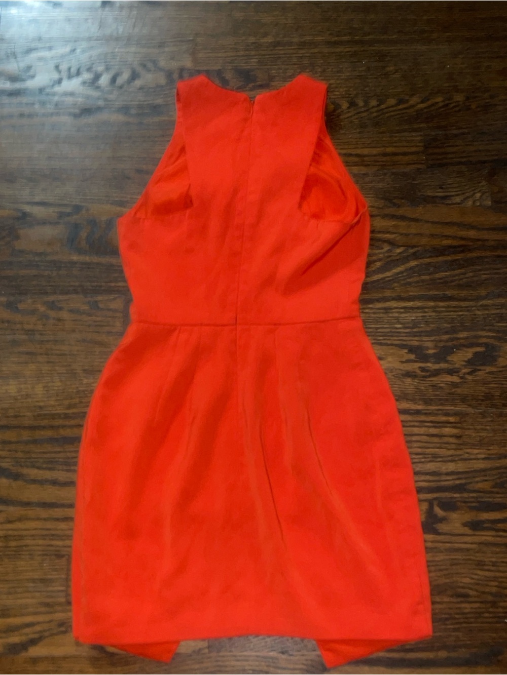 Red Sleeveless Sheath Dress - Classic Women's Evening Dress